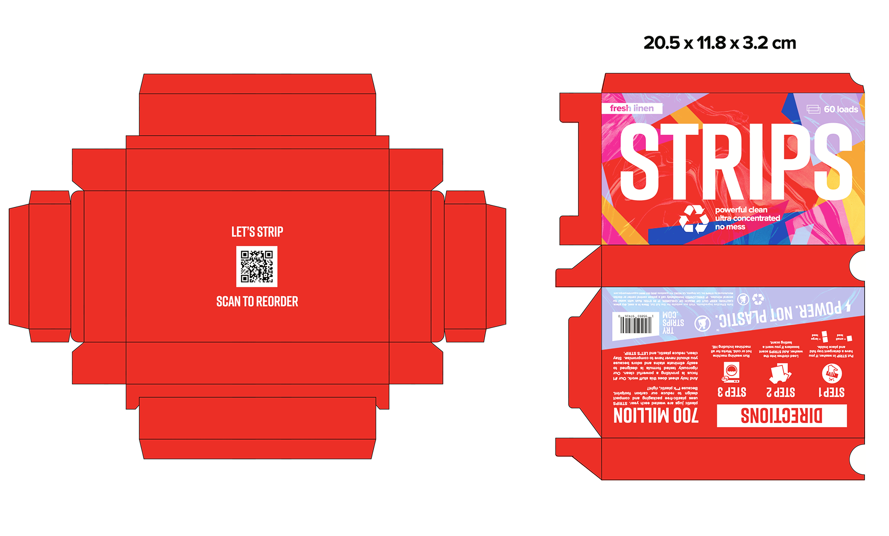 STRIPS packaging