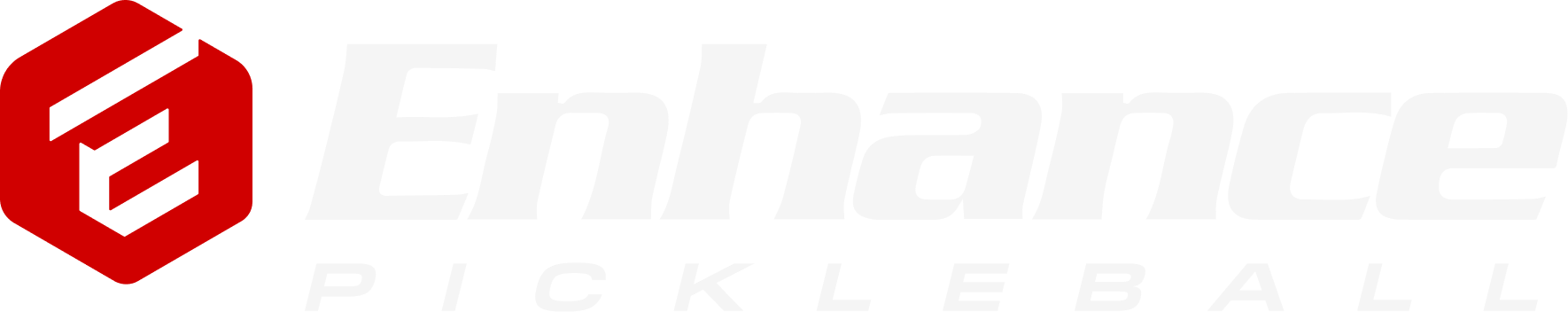 Enhance Pickleball wordmark